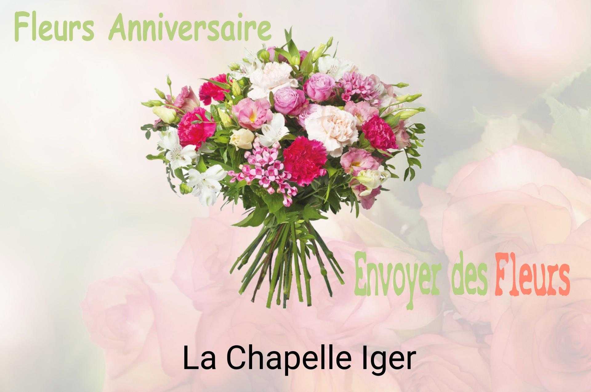 Bouquet de fleurs d’anniversaire livré à La Chapelle-Iger